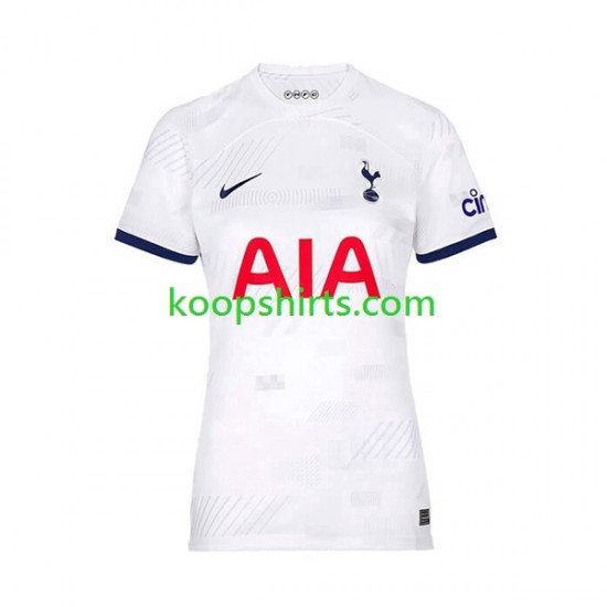 Tottenham Hotspur Thuis Tenue Dames Voetbalshirts 2023-2024 Korte Mouwen Tottenham Hotspur Thuis Tenue Dames Voetbalshirts 2023-2024 Korte Mouwen