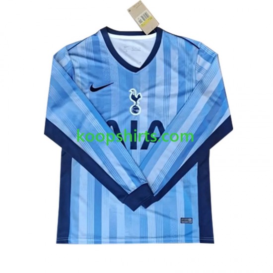 Uit Tenue Heren Voetbalshirts Tottenham Spurs 2024-2025 Lange Mouwen Uit Tenue Heren Voetbalshirts Tottenham Spurs 2024-2025 Lange Mouwen