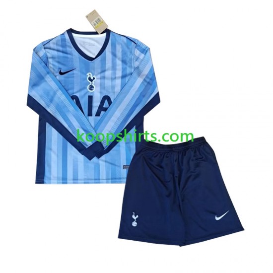 Uit Tenue Kinder Voetbalshirts Tottenham Spurs 2024-2025 Lange Mouwen Uit Tenue Kinder Voetbalshirts Tottenham Spurs 2024-2025 Lange Mouwen