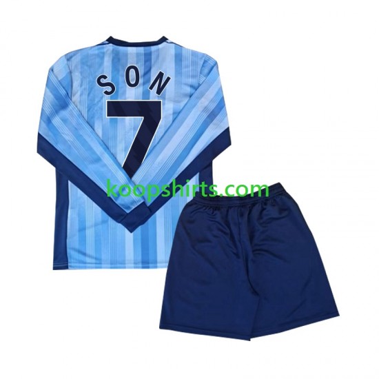 Uit Tenue Kinder Voetbalshirts Tottenham Spurs Son 7 2024-2025 Lange Mouwen Uit Tenue Kinder Voetbalshirts Tottenham Spurs Son 7 2024-2025 Lange Mouwen