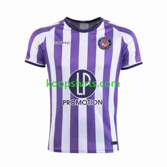Thuis Tenue Heren Voetbalshirts Toulouse 2023-2024 Korte Mouwen Thuis Tenue Heren Voetbalshirts Toulouse 2023-2024 Korte Mouwen