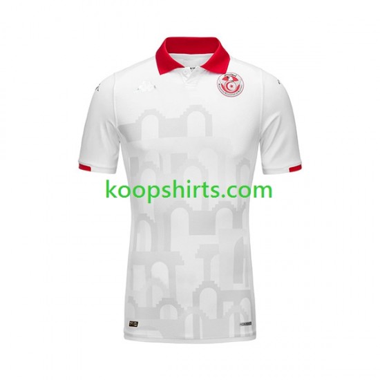 Tunesië Uit Tenue Heren Voetbalshirts 2023-2024 Korte Mouwen Tunesië Uit Tenue Heren Voetbalshirts 2023-2024 Korte Mouwen