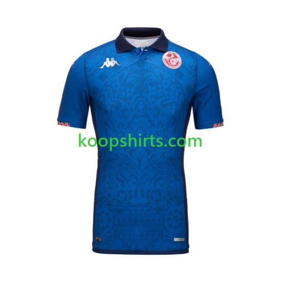 Tunesië Derde Tenue Heren Voetbalshirts 2023-2024 Korte Mouwen Tunesië Derde Tenue Heren Voetbalshirts 2023-2024 Korte Mouwen