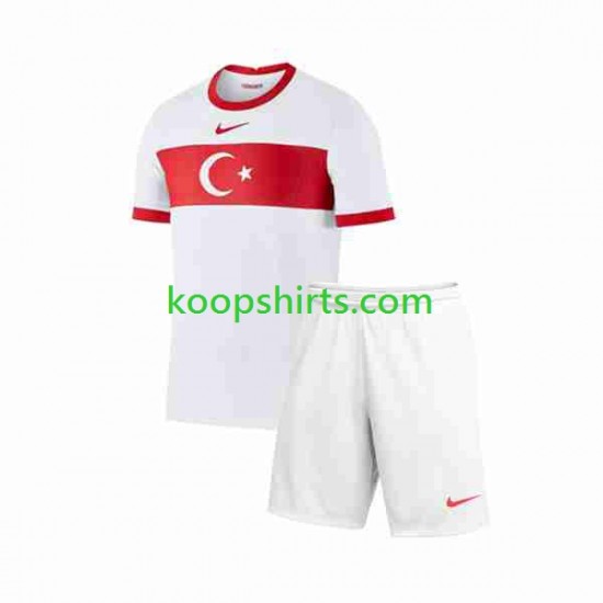 Turkije Thuis Tenue Kinder Voetbalshirts 2023-2024 Korte Mouwen Turkije Thuis Tenue Kinder Voetbalshirts 2023-2024 Korte Mouwen