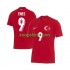 EK 2024 Turkije Uit Tenue Heren Voetbalshirts Enes Unal 9 Korte Mouwen