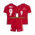 EK 2024 Turkije Uit Tenue Kinder Voetbalshirts Enes Unal 9 Korte Mouwen