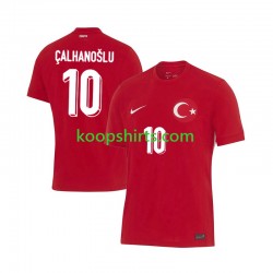 EK 2024 Turkije Uit Tenue Heren Voetbalshirts Hakan Calhanoglu 10 Korte Mouwen