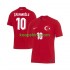 EK 2024 Turkije Uit Tenue Heren Voetbalshirts Hakan Calhanoglu 10 Korte Mouwen