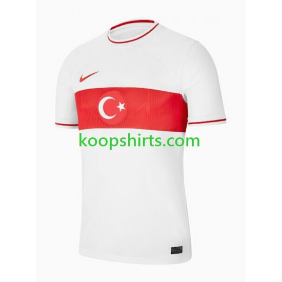 Turkije Thuis Tenue Heren Voetbalshirts 2022-2023 Korte Mouwen Turkije Thuis Tenue Heren Voetbalshirts 2022-2023 Korte Mouwen