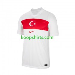 EK 2024 Turkije Thuis Tenue Heren Voetbalshirts Korte Mouwen