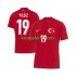 EK 2024 Turkije Uit Tenue Heren Voetbalshirts Kenan Yıldız 19 Korte Mouwen