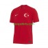 EK 2024 Turkije Uit Rood Tenue Heren Voetbalshirts Korte Mouwen