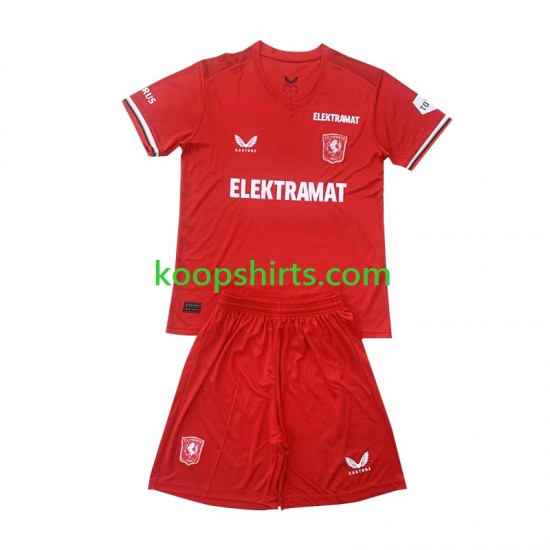 Twente Thuis Tenue Kinder Voetbalshirts 2024-2025 Korte Mouwen Twente Thuis Tenue Kinder Voetbalshirts 2024-2025 Korte Mouwen