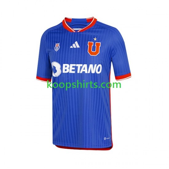 Universidad de Chile Thuis Tenue Heren Voetbalshirts 2023 Korte Mouwen Universidad de Chile Thuis Tenue Heren Voetbalshirts 2023 Korte Mouwen