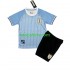 Uruguay Thuis Tenue Kinder Voetbalshirts 2024 Korte Mouwen