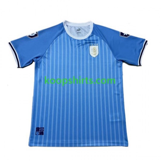 Uruguay Thuis Tenue Heren Voetbalshirts Copa America 2024 Korte Mouwen Uruguay Thuis Tenue Heren Voetbalshirts Copa America 2024 Korte Mouwen