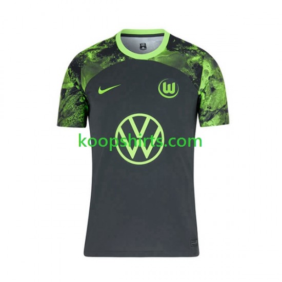 VfL Wolfsburg Uit Tenue Heren Voetbalshirts 2023-2024 Korte Mouwen VfL Wolfsburg Uit Tenue Heren Voetbalshirts 2023-2024 Korte Mouwen