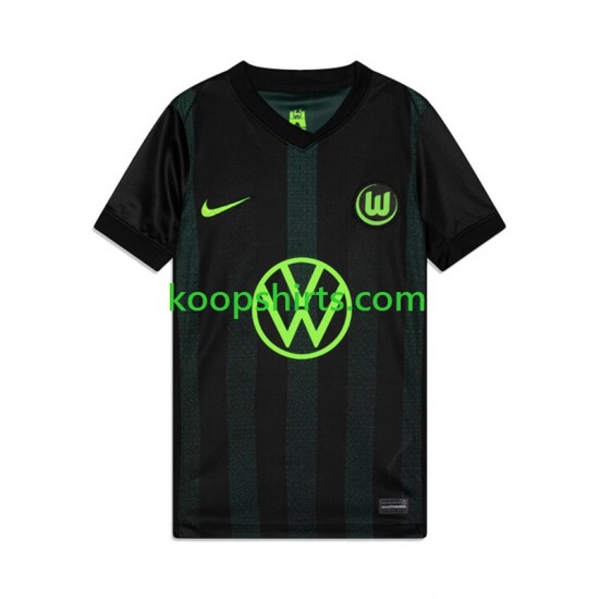 VfL Wolfsburg Uit Tenue Heren Voetbalshirts 2024-2025 Korte Mouwen VfL Wolfsburg Uit Tenue Heren Voetbalshirts 2024-2025 Korte Mouwen