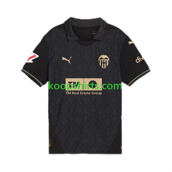 Uit Tenue Heren Voetbalshirts Valencia 2024-2025 Korte Mouwen Uit Tenue Heren Voetbalshirts Valencia 2024-2025 Korte Mouwen