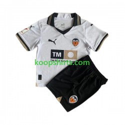 Valencia CF Thuis Tenue Kinder Voetbalshirts 2023-2024 Korte Mouwen