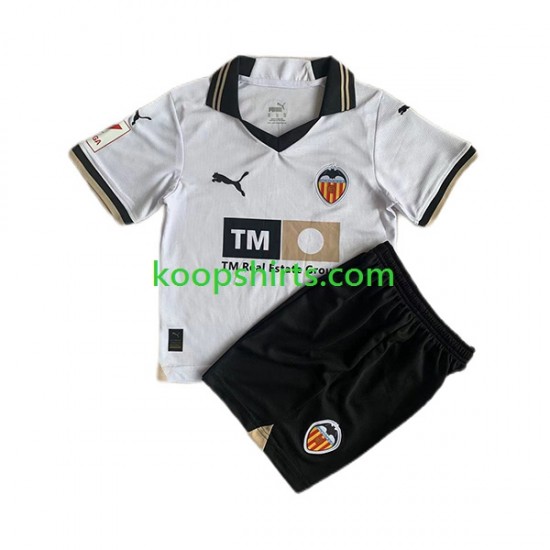 Valencia CF Thuis Tenue Kinder Voetbalshirts 2023-2024 Korte Mouwen Valencia CF Thuis Tenue Kinder Voetbalshirts 2023-2024 Korte Mouwen