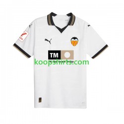 Valencia CF Thuis Tenue Heren Voetbalshirts 2023-2024 Korte Mouwen