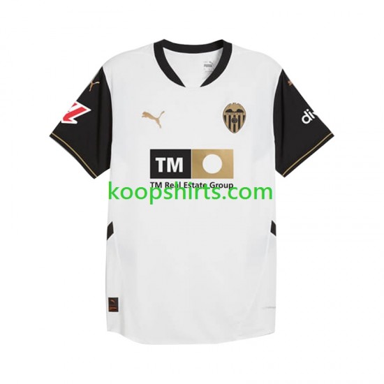Valencia CF Thuis Tenue Heren Voetbalshirts 2024-2025 Korte Mouwen Valencia CF Thuis Tenue Heren Voetbalshirts 2024-2025 Korte Mouwen