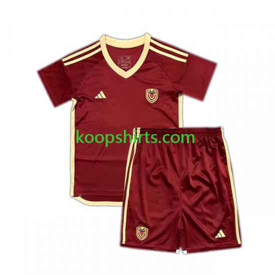 Venezuela Thuis Tenue Kinder Voetbalshirts Copa America 2024 Korte Mouwen Venezuela Thuis Tenue Kinder Voetbalshirts Copa America 2024 Korte Mouwen