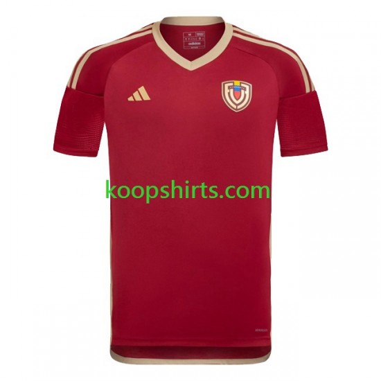 Venezuela Thuis Tenue Heren Voetbalshirts Copa America 2024 Korte Mouwen Venezuela Thuis Tenue Heren Voetbalshirts Copa America 2024 Korte Mouwen