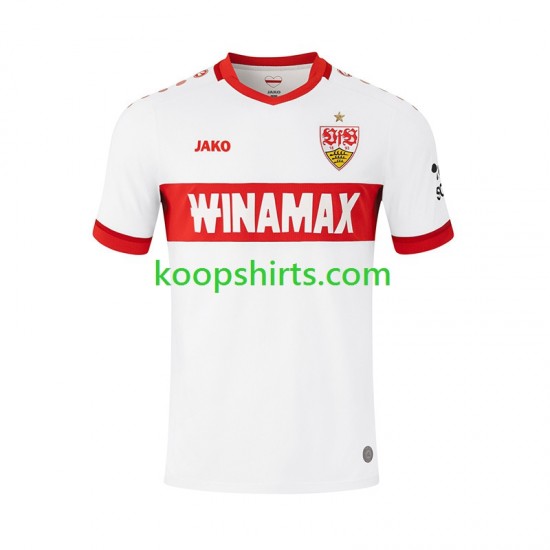 VfB Stuttgart Thuis Tenue Heren Voetbalshirts 2024-2025 Korte Mouwen VfB Stuttgart Thuis Tenue Heren Voetbalshirts 2024-2025 Korte Mouwen