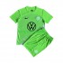VfL Wolfsburg Thuis Tenue Kinder Voetbalshirts 2023-2024 Korte Mouwen