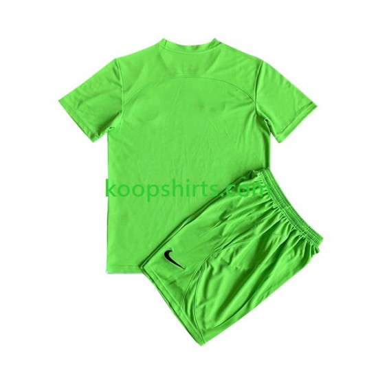 VfL Wolfsburg Thuis Tenue Kinder Voetbalshirts 2023-2024 Korte Mouwen