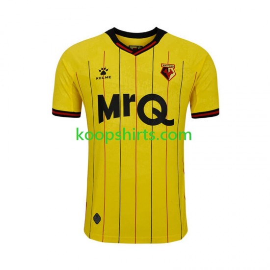 Watford Thuis Tenue Heren Voetbalshirts 2024-2025 Korte Mouwen Watford Thuis Tenue Heren Voetbalshirts 2024-2025 Korte Mouwen