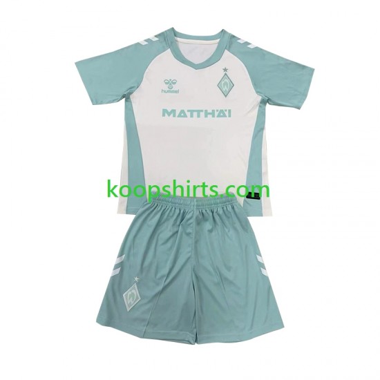 Werder Bremen Uit Tenue Kinder Voetbalshirts 2024-2025 Korte Mouwen Werder Bremen Uit Tenue Kinder Voetbalshirts 2024-2025 Korte Mouwen