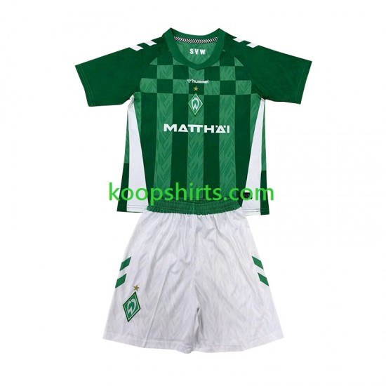 Werder Bremen Thuis Tenue Kinder Voetbalshirts 2024-2025 Korte Mouwen Werder Bremen Thuis Tenue Kinder Voetbalshirts 2024-2025 Korte Mouwen