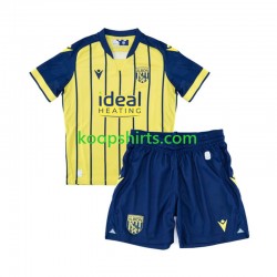 West Bromwich Albion Uit Tenue Kinder Voetbalshirts 2024-2025 Korte Mouwen