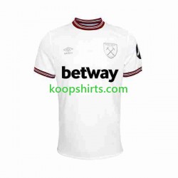 West Ham United Uit Tenue Heren Voetbalshirts 2023-2024 Korte Mouwen