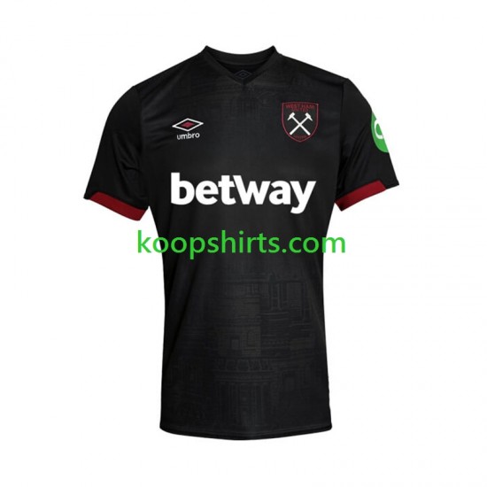 West Ham United Uit Tenue Heren Voetbalshirts 2024-2025 Korte Mouwen West Ham United Uit Tenue Heren Voetbalshirts 2024-2025 Korte Mouwen