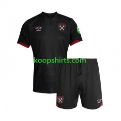 West Ham United Uit Tenue Kinder Voetbalshirts 2024-2025 Korte Mouwen