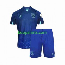 West Ham United Derde Tenue Kinder Voetbalshirts 2023-2024 Korte Mouwen