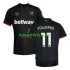 West Ham United Uit Tenue Heren Voetbalshirts FULLKRUG 11 2024-2025 Korte Mouwen