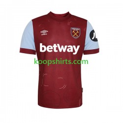 West Ham United Thuis Tenue Heren Voetbalshirts 2023-2024 Korte Mouwen