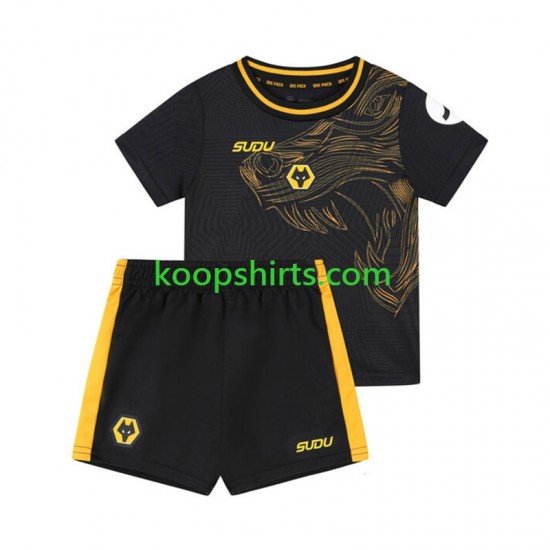 Wolverhampton Wanderers Uit Tenue Kinder Voetbalshirts 2024-2025 Korte Mouwen Wolverhampton Wanderers Uit Tenue Kinder Voetbalshirts 2024-2025 Korte Mouwen