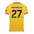 Wolverhampton Wanderers Thuis Tenue Heren Voetbalshirts Matheus Nunes 27 2023-2024 Korte Mouwen