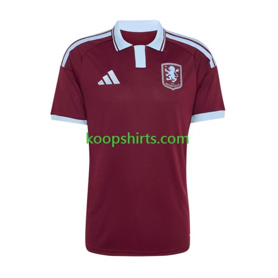 Aston Villa Thuis Tenue Heren Voetbalshirts 2026-2027 Korte Mouwen