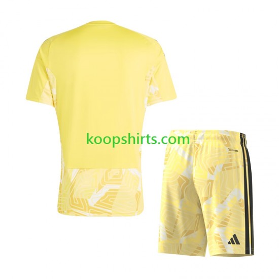 Aston Villa Doelman Thuis Tenue Kinder Voetbalshirts 2026-2027 Korte Mouwen