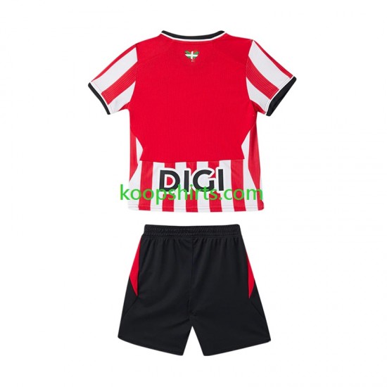 Athletic Bilbao Thuis Tenue Kinder Voetbalshirts 2026-2027 Korte Mouwen