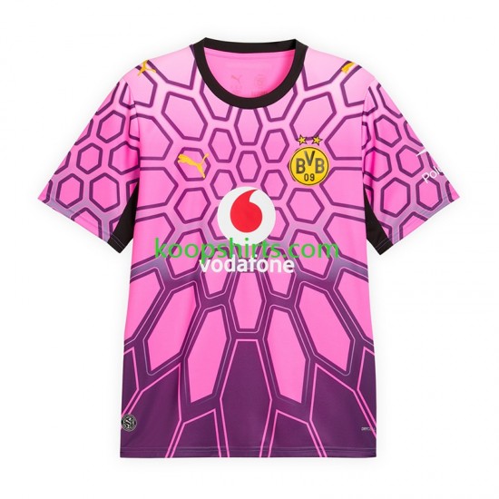 Borussia Dortmund Doelman Uit Tenue Heren Voetbalshirts 2026-2027 Korte Mouwen