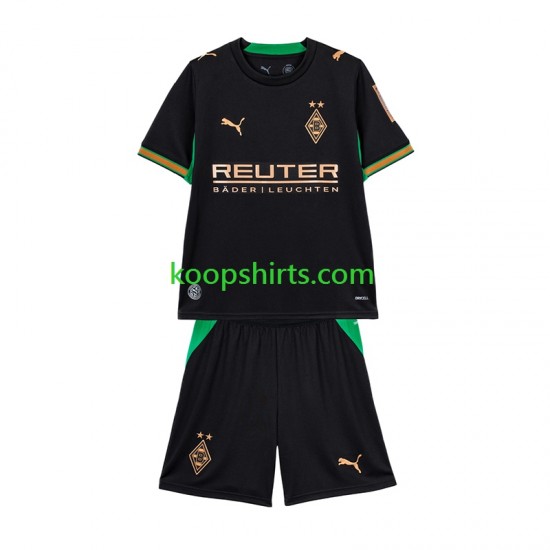 Borussia Mönchengladbach Uit Tenue Kinder Voetbalshirts 2026-2027 Korte Mouwen