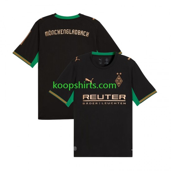 Borussia Mönchengladbach Uit Tenue Heren Voetbalshirts 2026-2027 Korte Mouwen